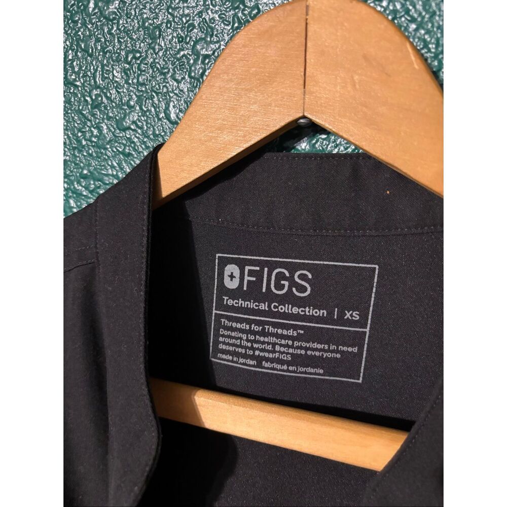 Figs Technical Collection Black Matching Womens Scrubs Size XS - Picture 2 of 6
